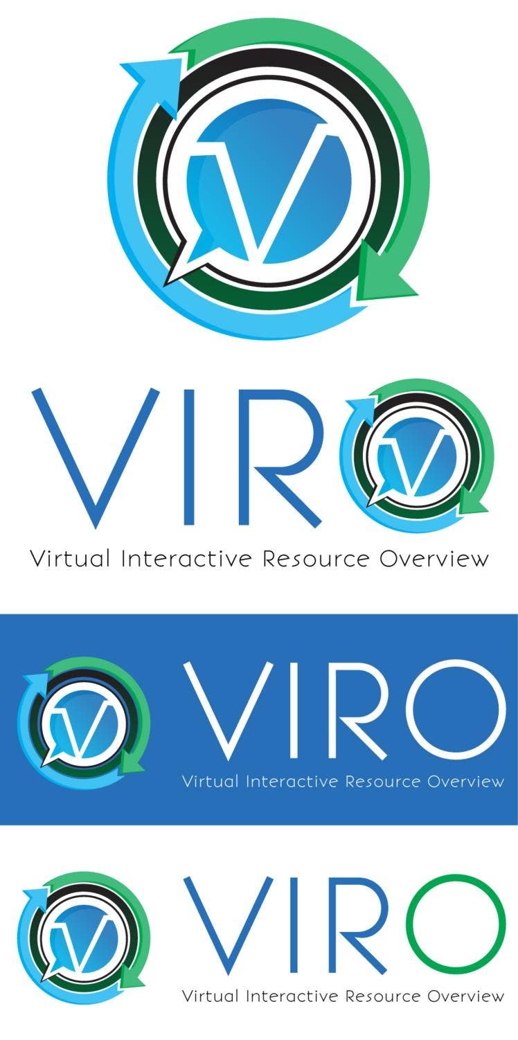 Kilpailutyö #137 kilpailussa                                                 Logo Design for VIRO application
                                            