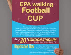 nº 25 pour Design a poster for walking football par laiburrahman 