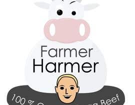#9 for Logo Design for Farmer Harmer Grass Fed Beef af SerMigo
