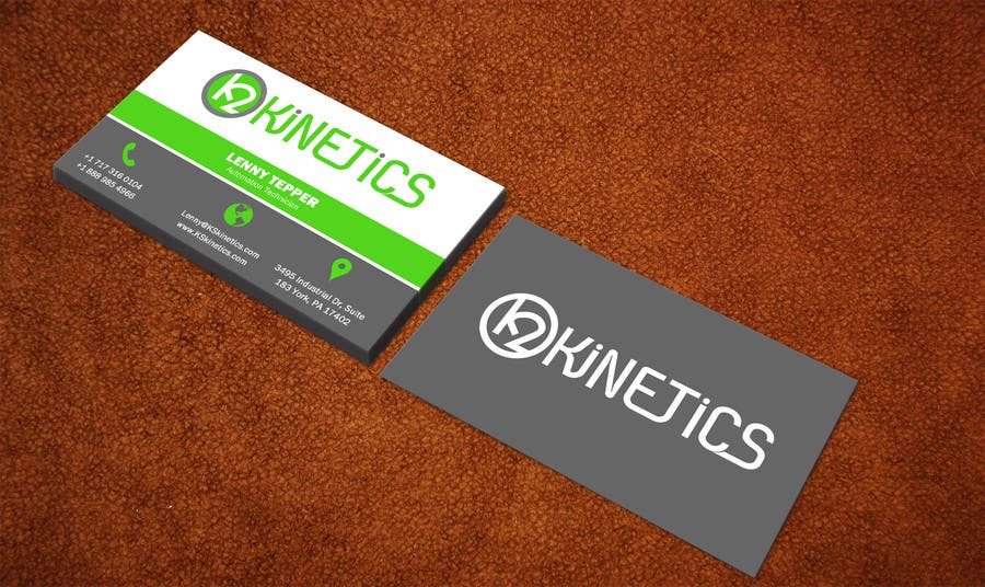Contest Entry #293 for                                                 Design some Business Cards for K2 Kinetics
                                            