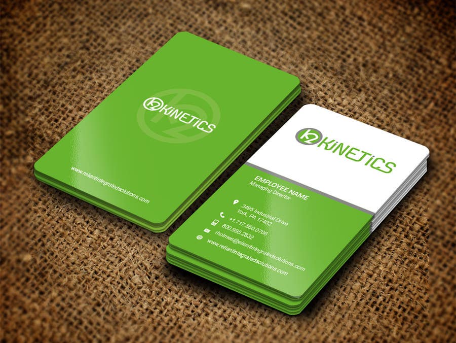 Contest Entry #231 for                                                 Design some Business Cards for K2 Kinetics
                                            