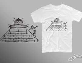 #21 for Design for T-Shirts (All seeing eye + Tiny Skateboarder) by jcblGD