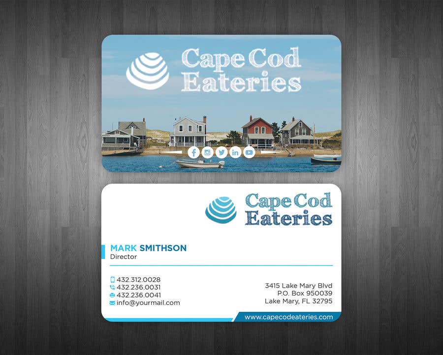 Contest Entry #253 for                                                 Business Card for Restaurant Business
                                            