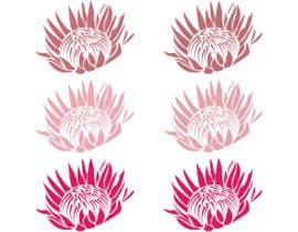 #434 untuk I need an artist to create an icon of a King Protea Flower for a logo oleh alimon2016