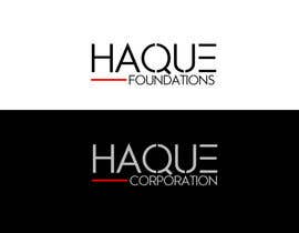 #8 for Need two logo for two different organisations. One is “Haque Corporation” which is a holding company of different companies.  Another one is “Haque Foundations” which is a non profit organisation to support different good cause. by Sanambhatti