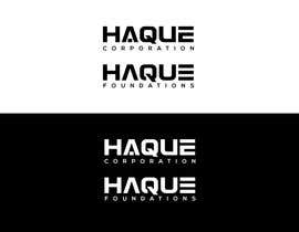 #127 for Need two logo for two different organisations. One is “Haque Corporation” which is a holding company of different companies.  Another one is “Haque Foundations” which is a non profit organisation to support different good cause. by MATLAB03