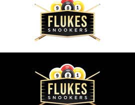 #72 for Logo design for a snooker club called FLUKES by umdesignage
