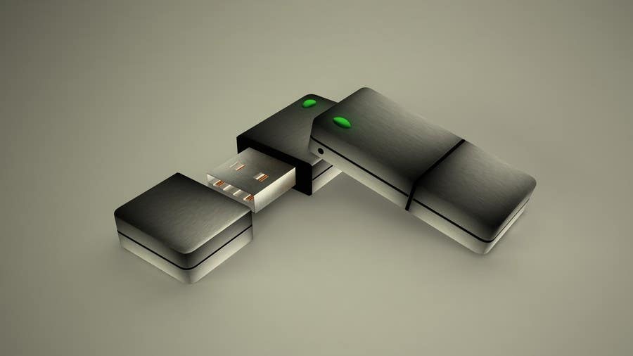 Penyertaan Peraduan #10 untuk                                                 3D Design of USB Thumb Drive Enclosure
                                            