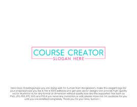 alaminsumon00님에 의한 a logo designed in turquoise and pink. im a course creator so it is a logo to go on social media, a website, stationary etc. should be simple but creative. no specific name at the moment so you are free to be as creative as you can을(를) 위한 #1