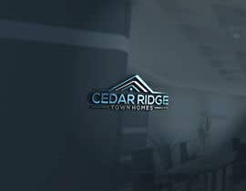 #112 für Cedar Ridge Town Homes Logo von mstlayla414