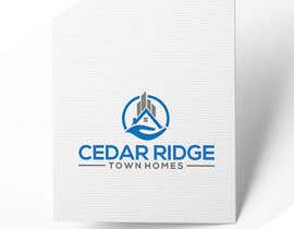 #119 dla Cedar Ridge Town Homes Logo przez mstlayla414