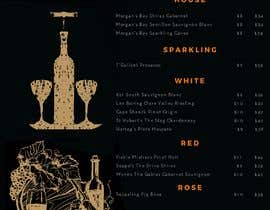 #16 Design a Drinks menu with a wine list részére hossaingpix által