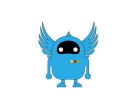 #34 for Design a Circle robot Character with wings for Children by AshfaqHassan