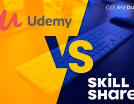 #33 for Banner Design for Blog Page (Udemy vs Skillshare) - CourseDuck.com by ABARUN