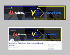 #21 pёr Banner Design for Blog Page (Udemy vs Coursera) - CourseDuck.com nga Rafi567