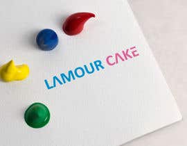 #39 za Hello! 
I need a simple loggo for my Cake shop
Name is : Lamour Cake
Color are : baby pink , baby blue od shafiulpramanik