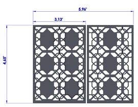 #51 for x2 Metal gate Design DWG or DXF Cad file by stefanoschatzits