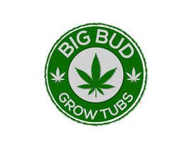 #323 for Design a cool , catchy,  logo for out grow tubs that grows BIG BUDS. Eye catching logo by abdulahadniaz2