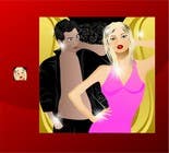 Graphic Design Contest Entry #21 for "Hed Kandi" GLAMOUROUS style design for dating mobile application ICON for iPHONE