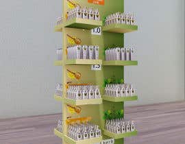 #72 Design a counter floor display for a Japanese hair care products részére ileyus által