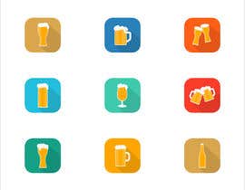 #123 для Design an App icon logo for beer app від tajbabu07