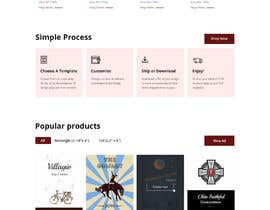 #53 para Create new E-commerce website homepage mock-up por dbikram911