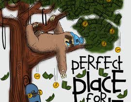 #28 za Design for a T-Shirt/Hoodie (sleeping sloth in a money tree) od GribertJvargas