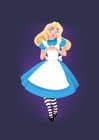 #67 za DRAWING Alice in Wonderland game-board od R0ES