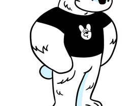 #52 for Design a cartoon character: cute metalhead polar bear by RRamirezR