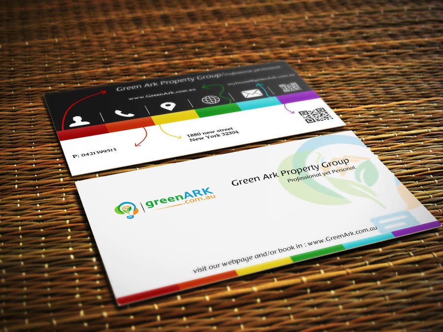 Penyertaan Peraduan #41 untuk                                                 Create business cards for GreenArk.com.au
                                            