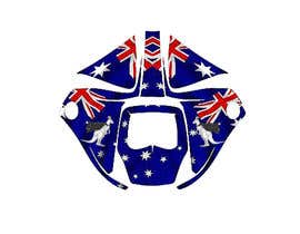 Nro 18 kilpailuun Design an Australian Flag and Kangaroo on a Welding Helmet käyttäjältä iamshfiqjaan