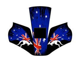 #20 para Design an Australian Flag and Kangaroo on a Welding Helmet de Piyal3333