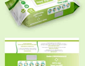 #32 para Design the packaging for wipes por YhanRoseGraphics