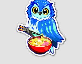 #31 untuk Owl artwork for sticker oleh luisathomas