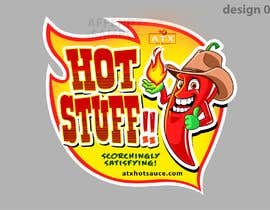 #47 untuk Graphics for Stickers and Marketing Collateral w/Mascot. (Hot Sauce Company) oleh AffendyIlias