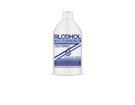 #23 untuk Diseño de etiqueta de Alcohol / Design label for alcohol (Serigrafia) oleh ajotam