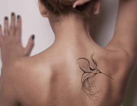 #225 cho Bird design for tattoo on shoulder blade bởi ShahanzSathi