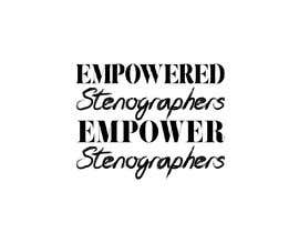 #140 for Logo- Empowered Stenographers Empower Stenographers by rockztah89