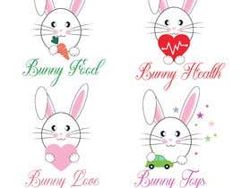 #62 สำหรับ Logo for a brand around bunny health, food, toys and community โดย margaretamileska