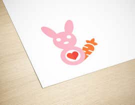 #3 สำหรับ Logo for a brand around bunny health, food, toys and community โดย hellofuad24