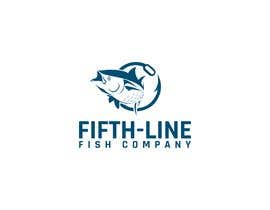 #212 untuk Fifth-line fish Company Logo oleh sohelranafreela7