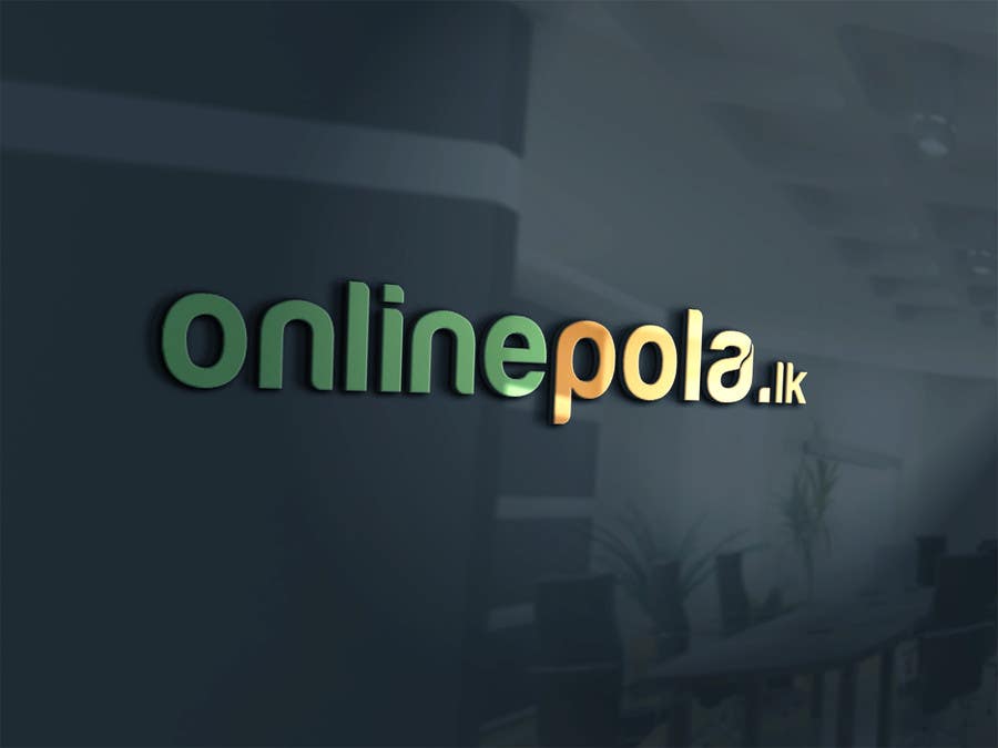 Penyertaan Peraduan #59 untuk                                                 Design a Logo for website :www.onlinepola.lk
                                            