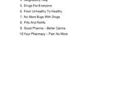 #147 pentru Suggest a name for a Pharmacy de către PenPal100