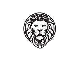 nº 58 pour Lions Head Door Knocker Logo Design par masud38 