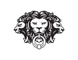 nº 74 pour Lions Head Door Knocker Logo Design par masud38 