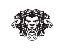 #79 para Lions Head Door Knocker Logo Design por masud38