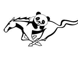 #10 for Create a car decal of a panda riding the Ford mustang horse. by xskrtzx