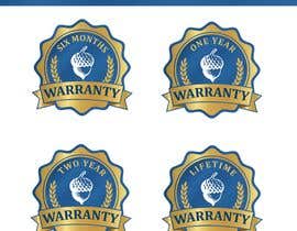 #52 para Design a Warranty Badges / Decals por rhasandesigner