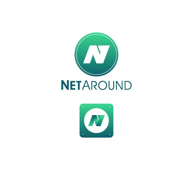 Kilpailutyö #71 kilpailussa                                                 Design a Logos for  NetAround LLC
                                            
