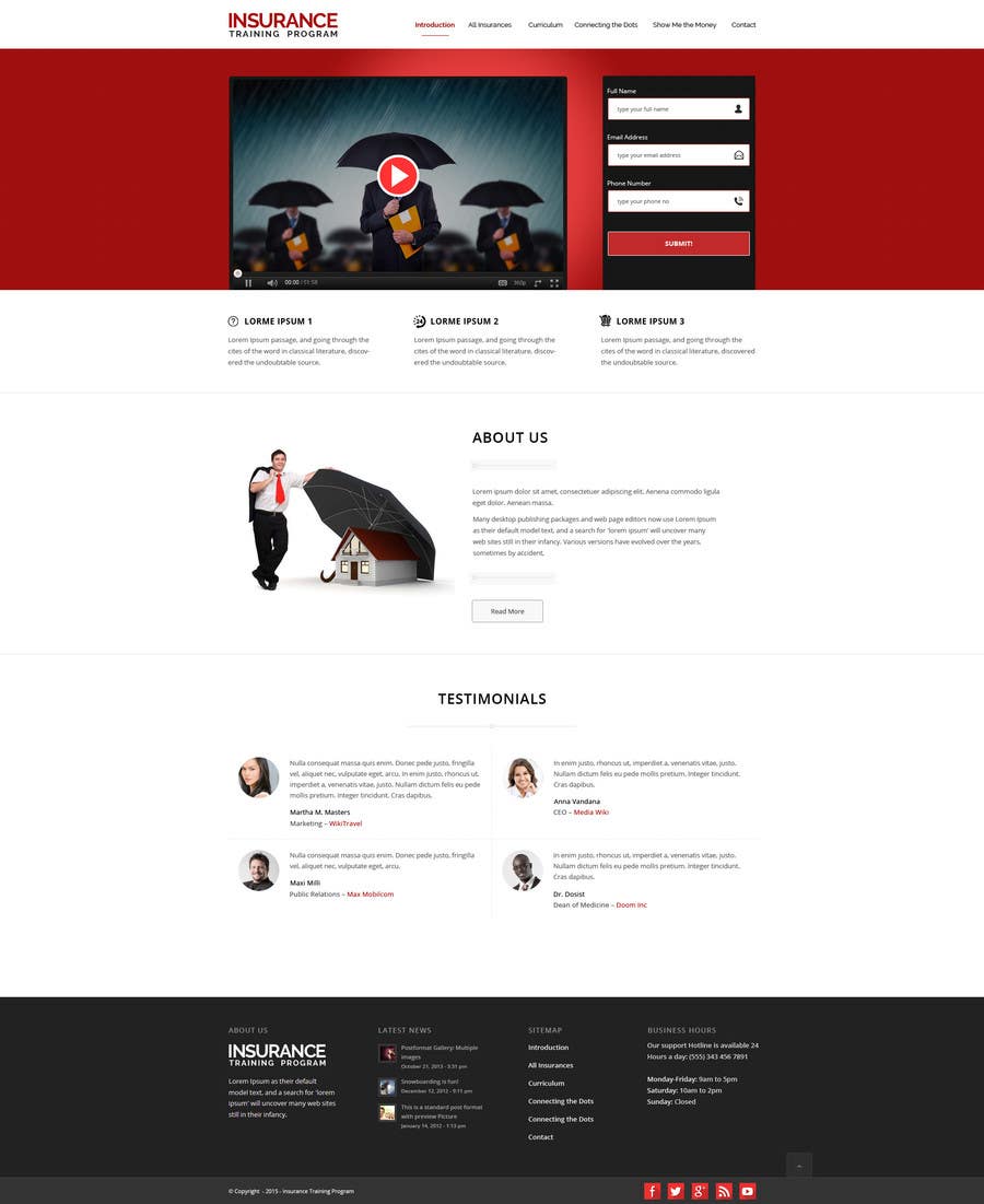 Wasilisho la Shindano #1 la                                                 Design a Website Mockup for Landing Page
                                            